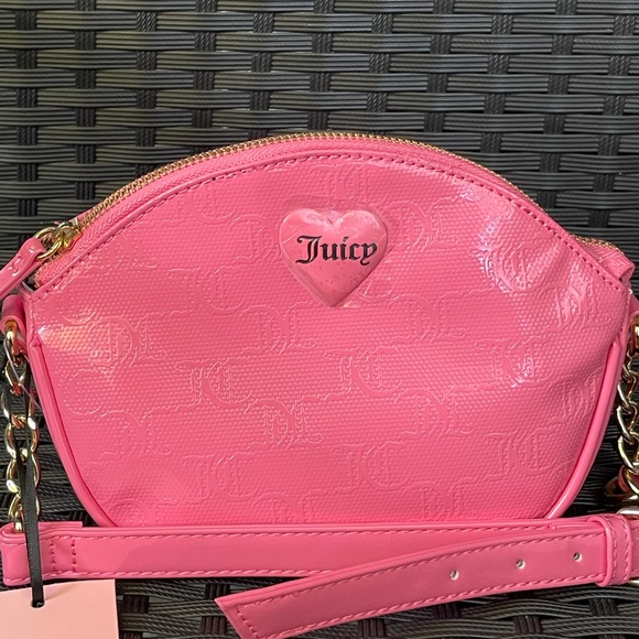Juicy Couture Bag,Juicy Couture Pink Crossbody Bag - Picture 15 of 16